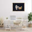 «Dog Duo with Crowns», toile flottante encadrée brune par Amelia Noyes-722977832-722977837
