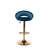 Kshaun Swivel Upholstered Adjustable Height Counter Stool with Metal Frame-676201132