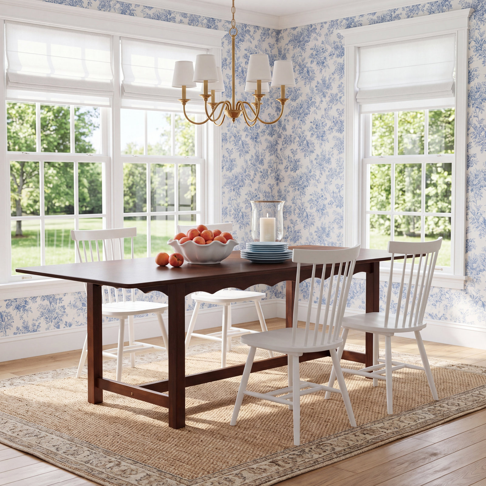 Catana 79" Extendable Dining Table, Walnut