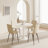 31.5" White Round Dining Table (Only Including Table)