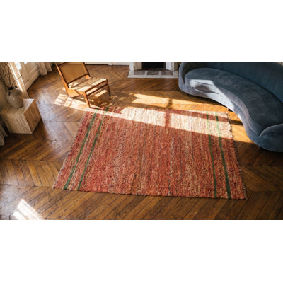 Tapis antique en laine Shaker