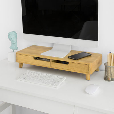 Marcey Wood Monitor Stand