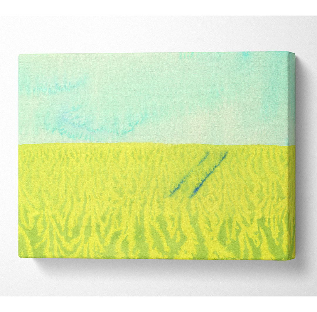 Beautiful Mustard Field - Kunstdrucke auf Leinwand