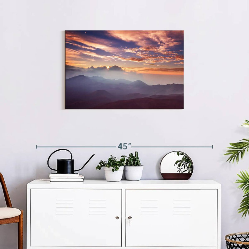Alvord Haleakala Misty Sunrise, H 20 po x l 30 po
