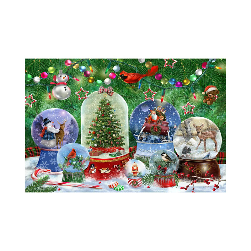 Magie de Noël II, reproduction d'art sur toile tendue