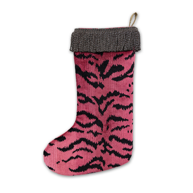 TIGRE STOCKING / TRIM, Rouge / Noir