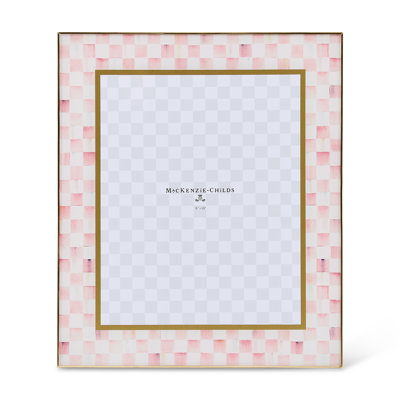 Rosy Check Glass Frame