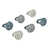 Blanc / gris / bleu est en rupture de stock
