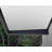 Palram - Canopia Sophia 5' W x 3' 1" D Acrylic Galvanized Steel Stationary Door and Window Awning Gray/Mist-77062370-139871066