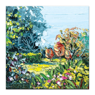 Country Garden by Angela Hawkey - Painting