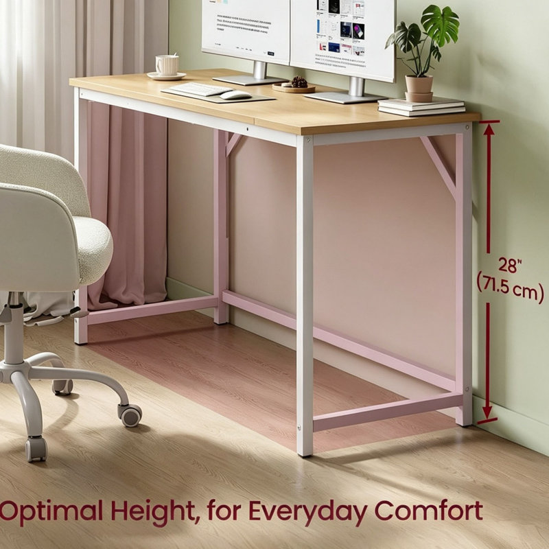MDF Steel Computer Desk