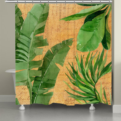 Bilyeu Palm Isle Shower Curtain