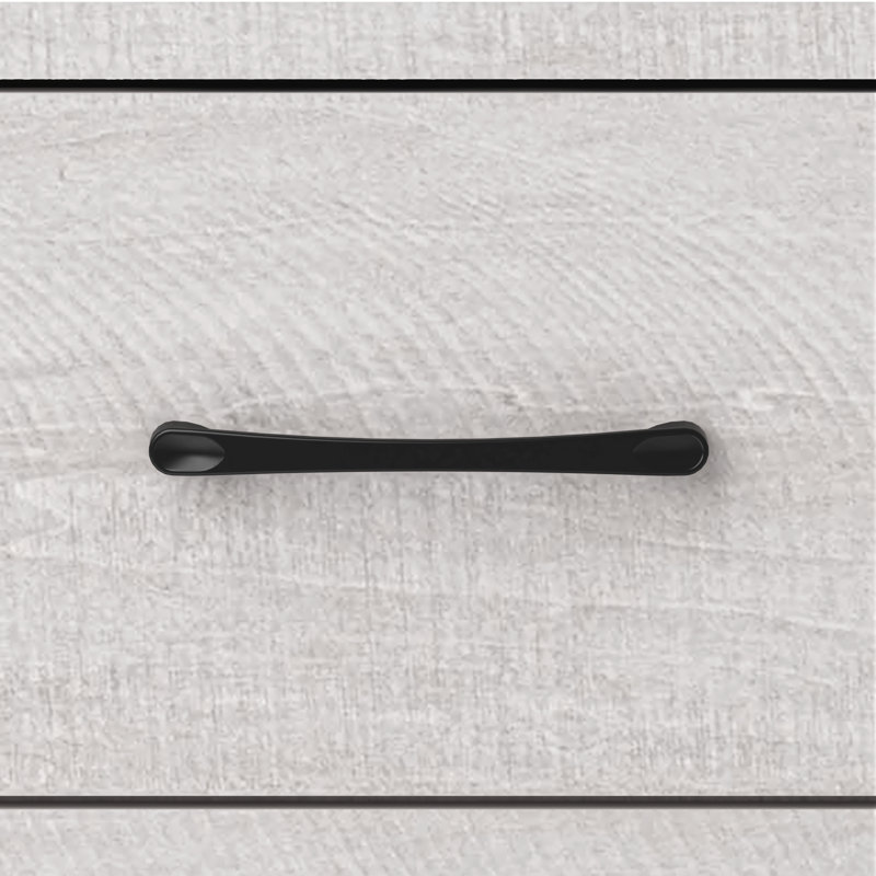 Commode 6 tiroirs Allysyn, Chêne gris cendré