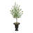 Eucalyptus Artificial Tree in Charcoal Urn