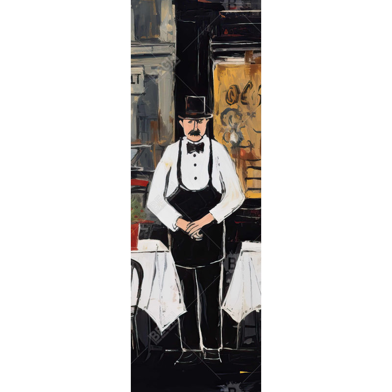 The Cabaret White Building Kitchen Canvas | Home Decor Artwork