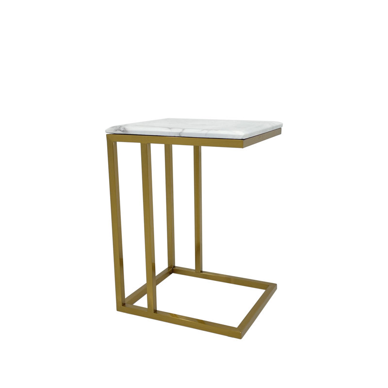 End Table With Marble Top