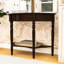 Console en bois avec tiroir et tablette-1095167720