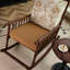 Chaise longue confortable en bois massif-112124571