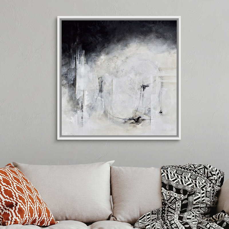 Solidarité par Karen Hale, reproduction sur toile, H 38 po x l 38 po x P 1,75 po, Cadre blanc