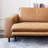 Orange 100% Polyester Modular Sofa cushion Loveseat