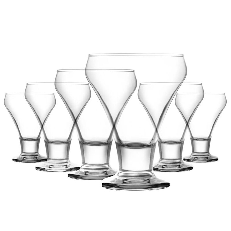 Metro Lane Deamber Glass Serving Bowl
