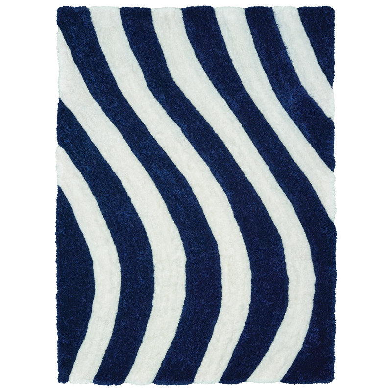 Fitts Abstract Indoor Rug, Rectangle 1'10" x 3'