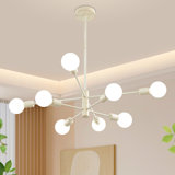 Glenarm 8-Light Modern Sputnik Sphere Chandelier