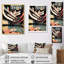 Bauhaus Retro City Architecture - City Architecture Canvas Wall Art-1068826010-1068826011