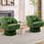 Velours côtelé vert 4 pièces