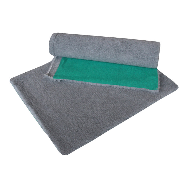 Vet Fleece Bedding | Vet Bed Original Greenback | Fleece Pet Bed, Grey, 3cm H x 122cm W x 122cm D