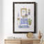 «Sketchy Bath II», peinture sur toile encadrée-1328345202-1328345201