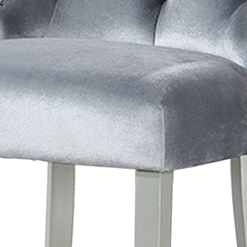 Chaise d'appoint rembourrée Aydin