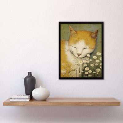 Sleeping With The Daisies by Gillian Keenan - Single Picture Frame Print