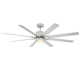 Renegade 8 - Blade Outdoor / Indoor Smart Ceiling Fan with Remote Control and LED Light Kit Included, Works With Alexa and iOS or Android App