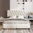  Faux Leather Upholstered Tufted Platform Storage Bed Frame-731513499-743578154