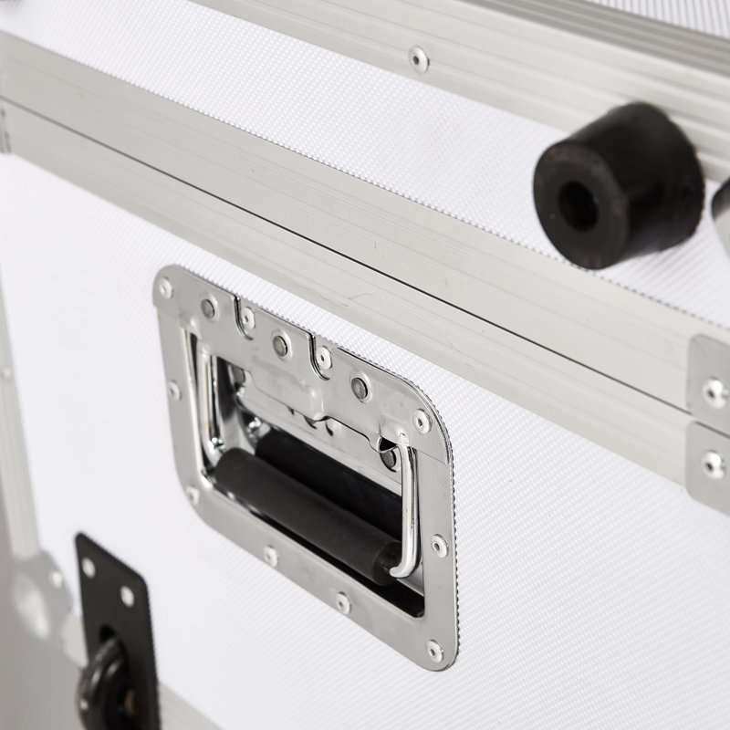 Manufactured Wood Camp Trunk / Footlocker, White