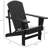 Wooden Chair, Outdoor Backyard Seat With Cup Holder. For Patio. Black. & Attractive Chair Backyard,