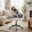 Ergonomic Office Chair with Adjustable Armrests & Reclining Function
