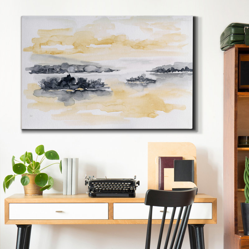 «Whispering Wind I», reproduction d'art sur toile tendue, H 12 po x l 8 po x P 1 po