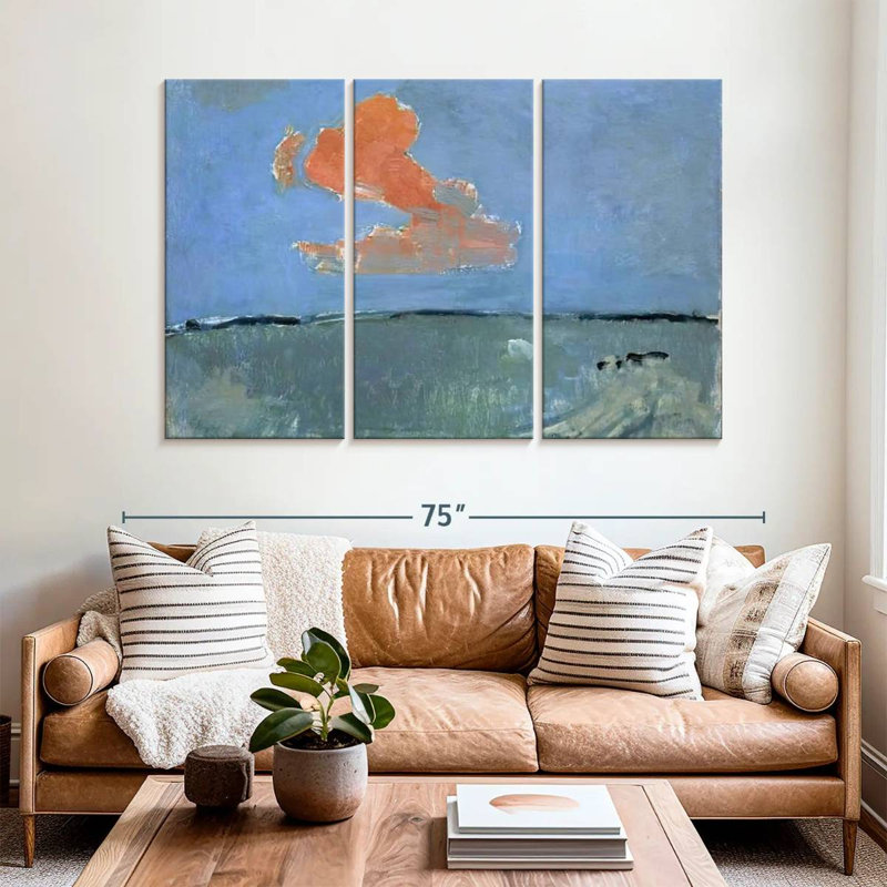 Avery The Red Cloud, 42" H x 65" W