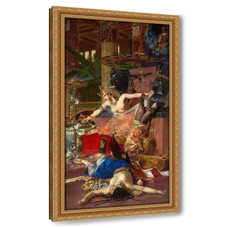 Cleopatra (1883), 18" H x 12" W