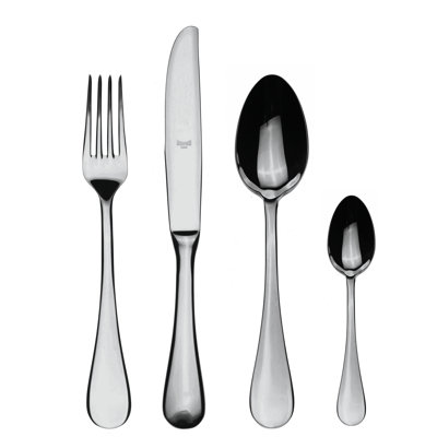 Brescia Flatware Set - 24 Pieces - Stainless Steel