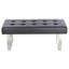 Dabrielle Faux Leather Upholstered Bench