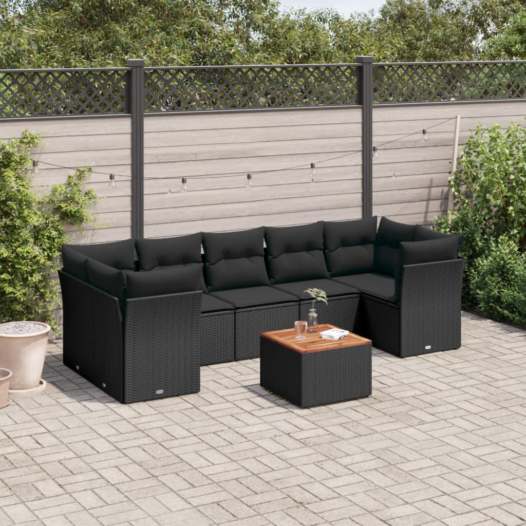 Gartensofa mit Kissen