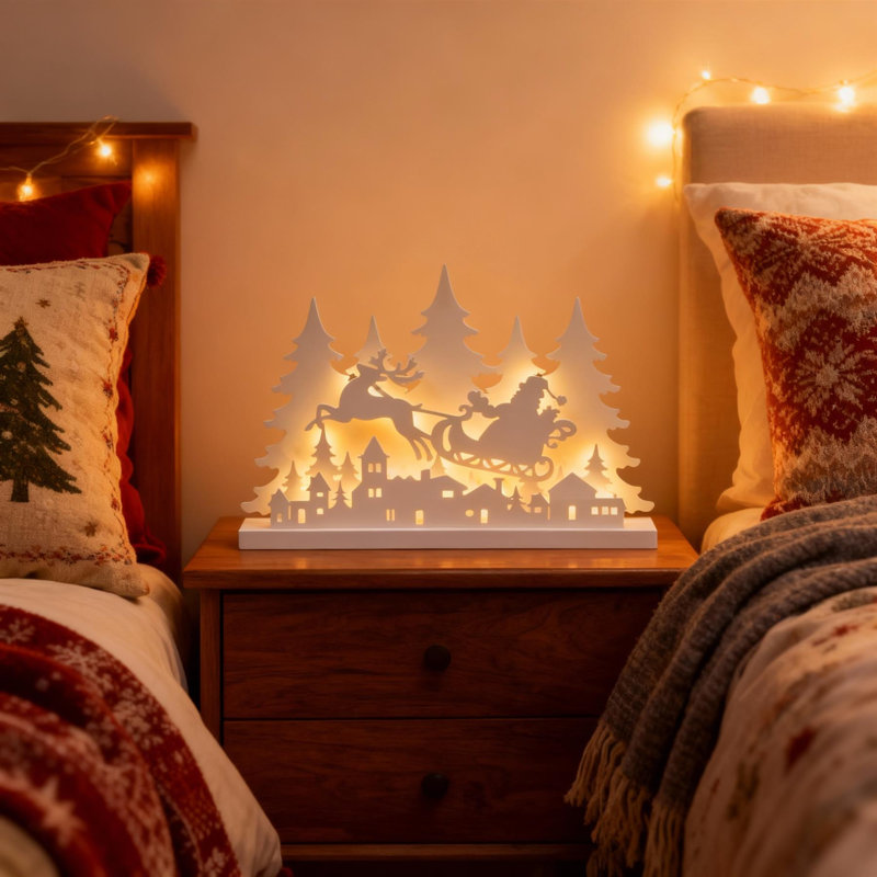 PVC Holiday Shaped Ornament, 60cm H x 40.5cm W x 8cm D