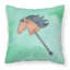 Coussin intérieur/extérieur aquarelle de cheval-1992965354