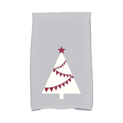 Serviette à main guirlande tree