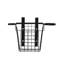 Blackened Iron Over-the-Door Organizer Basket
