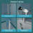 34"W X 72"H Fold Frameless Design Shower Door With Tempered Glass