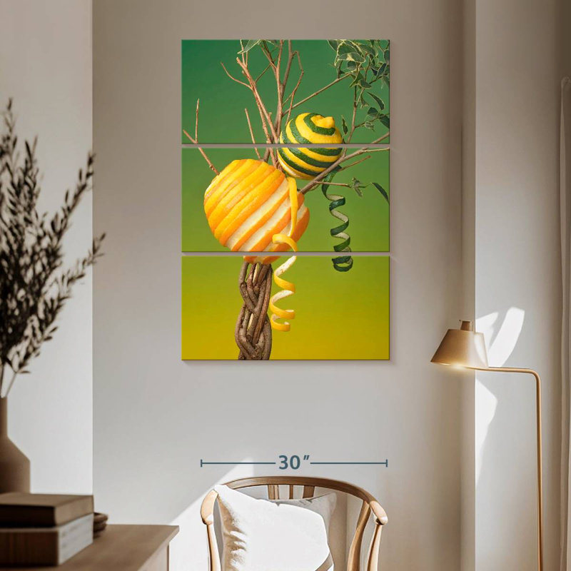 Yarlin pelant orange et citron